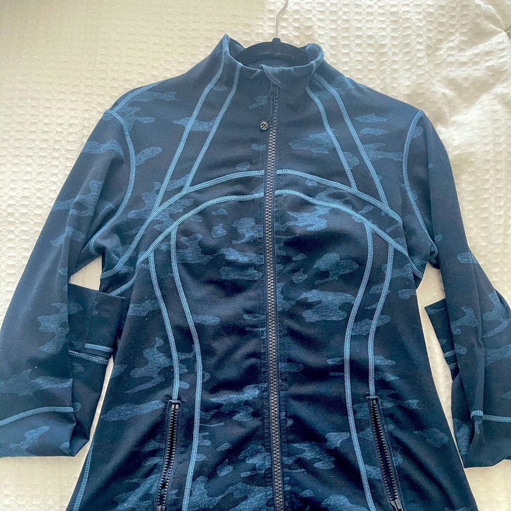 Blue Camo Lululemon Jacket